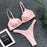 Flower Ruffles Sexy Female Bathing Suit
