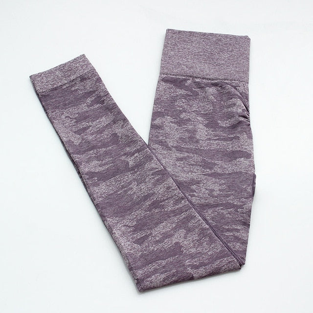 Vital Seamless Yoga Camouflage Leggings