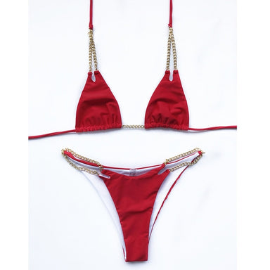 Micro chain bikini set