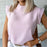 Ladies Casual Lips Printed T Shirt