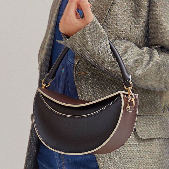 Vintage Half Moon Bag
