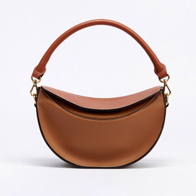 Vintage Half Moon Bag