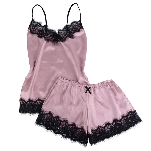 2pcs Lace Sleepwear