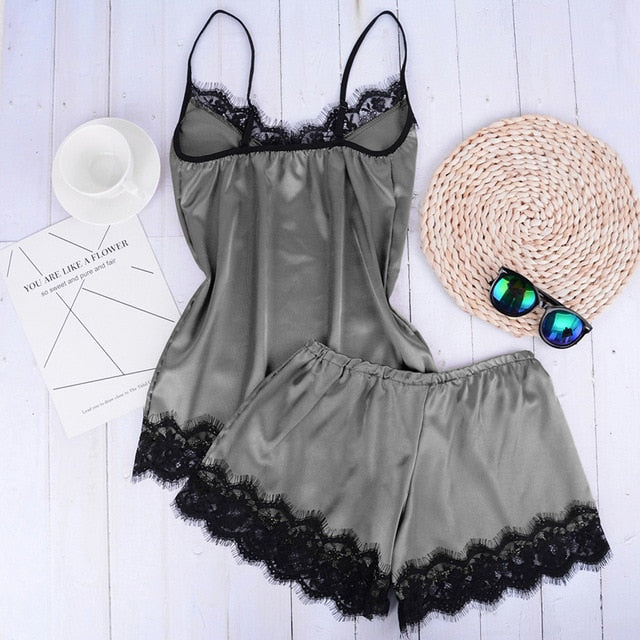 2pcs Lace Sleepwear
