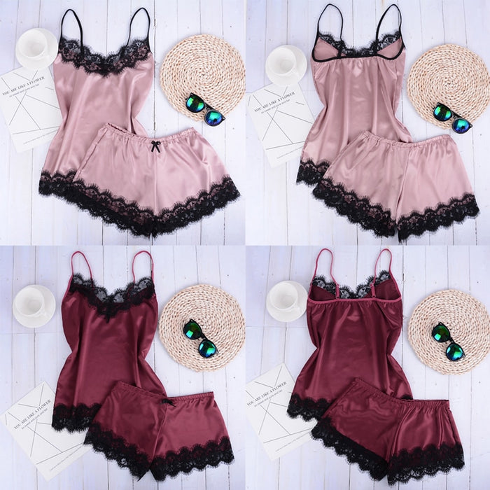 2pcs Lace Sleepwear