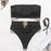 Hollow out White swimwear