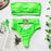 Hollow out White swimwear