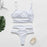 Hollow out White swimwear