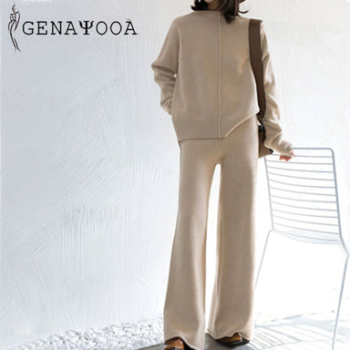 2 Piece Knitted Long Sleeve Set