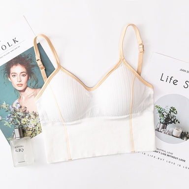 Seamless Sexy U-shaped Back Tube Sports Bra