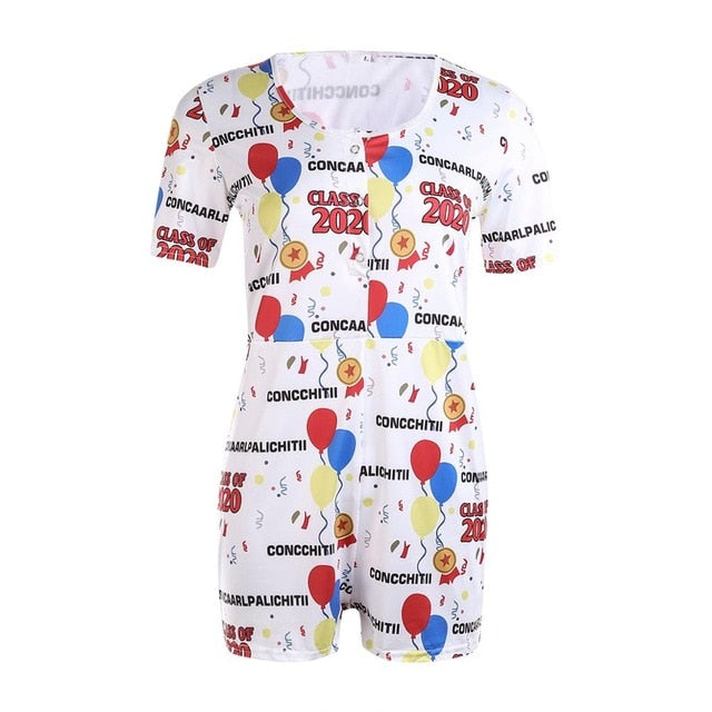 Summer Playsuit Pajama Romper