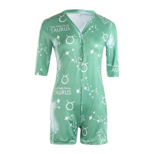 Summer Playsuit Pajama Romper