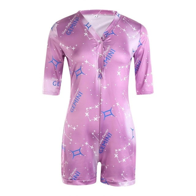 Summer Playsuit Pajama Romper