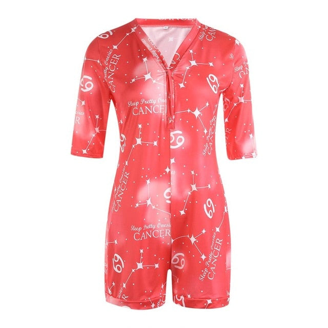 Summer Playsuit Pajama Romper