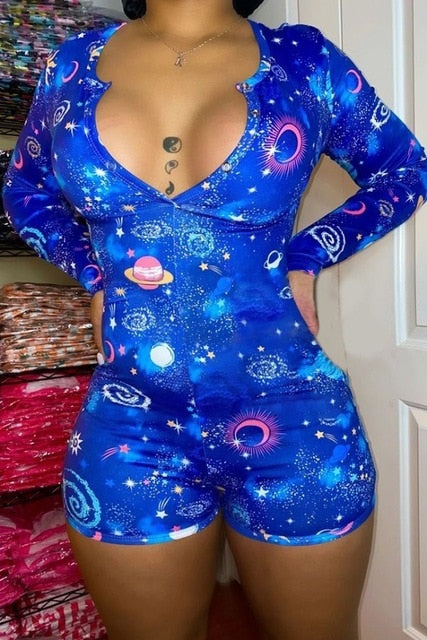 Summer Playsuit Pajama Romper
