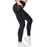 Black Sexy Women Yoga Sport Leggings
