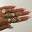 Knuckle BOHO Crystal Star Finger Rings