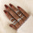 Knuckle BOHO Crystal Star Finger Rings