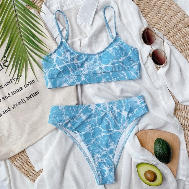 High Waist Bikini Swimwear
