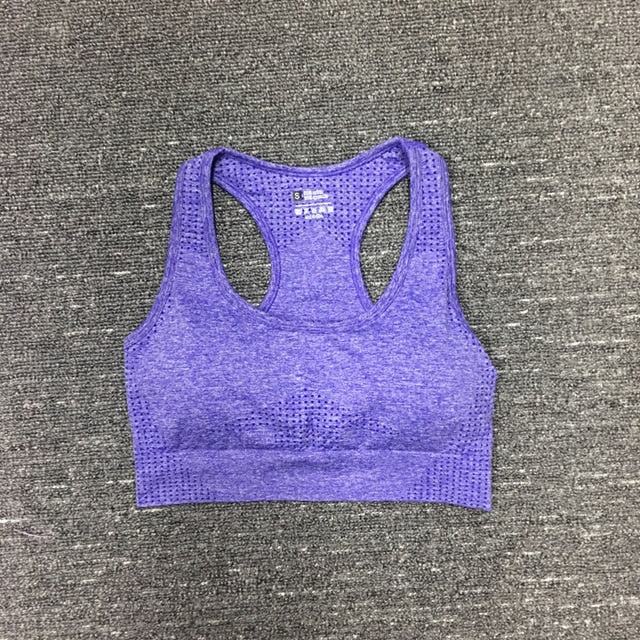 Seamless Fitness Yoga Suit 3pcs Gym Clothing