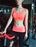 Fitness Push Up Front Zipper Yoga Crop Top Bra