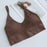 Sleeveless Seamless Sports Bra