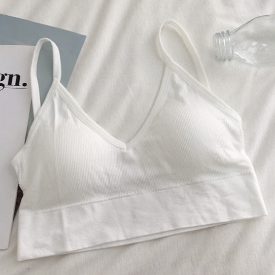 Sleeveless Seamless Sports Bra