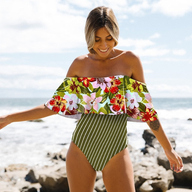 One Piece Swimsuit Swimwear