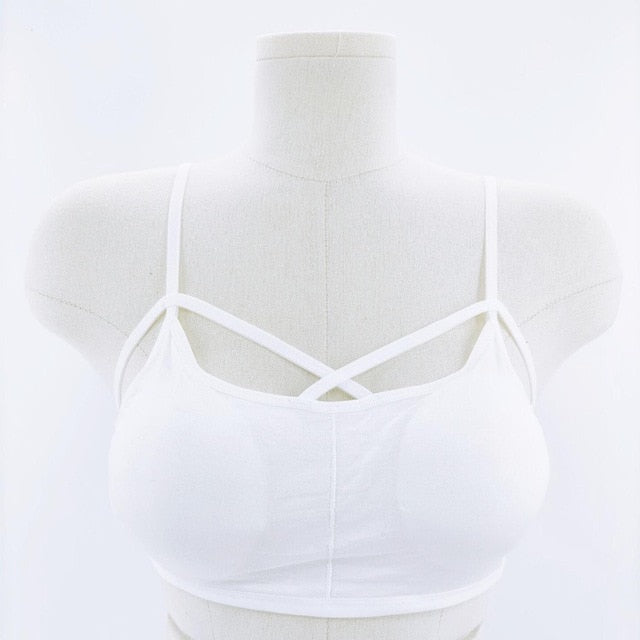 Sleeveless Seamless Sports Bra
