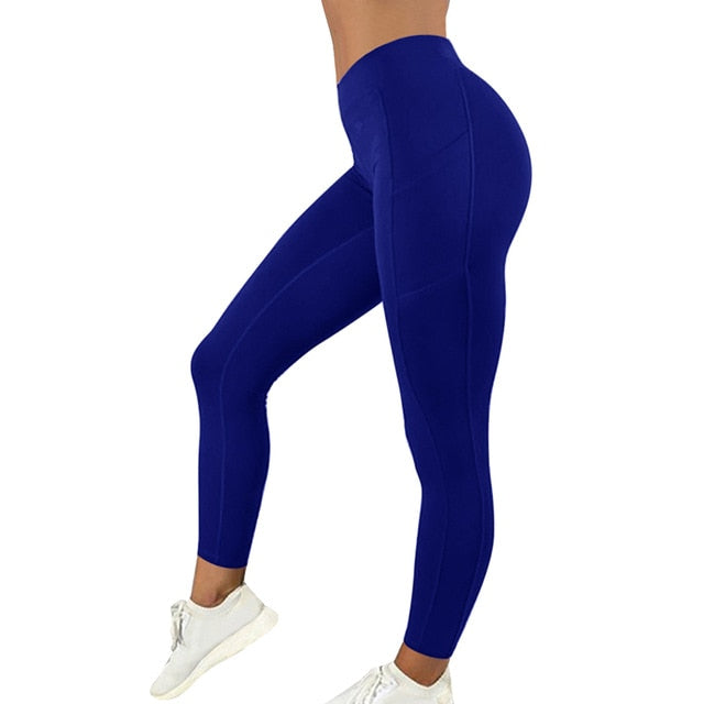 Black Sexy Women Yoga Sport Leggings