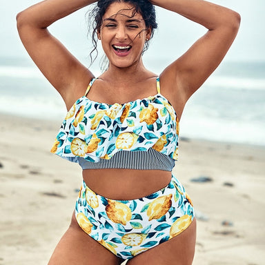 High Waist Two Pieces Swimsuit