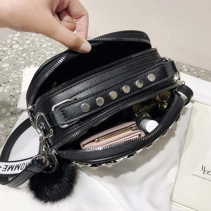 Beaded Luxury Leather Handbag
