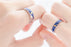 Moon Star Starry Night Ring Jewelry