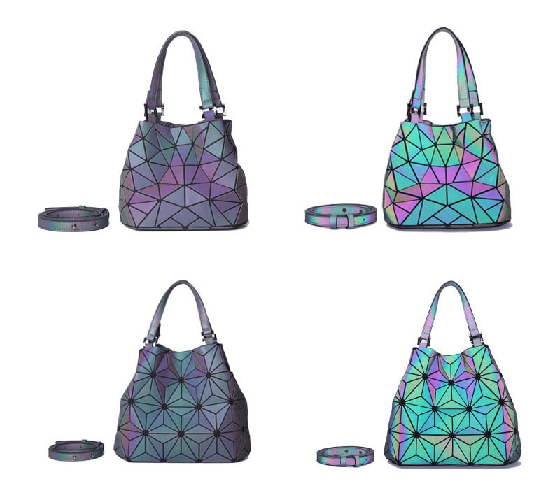 Luminous Geometric Bag