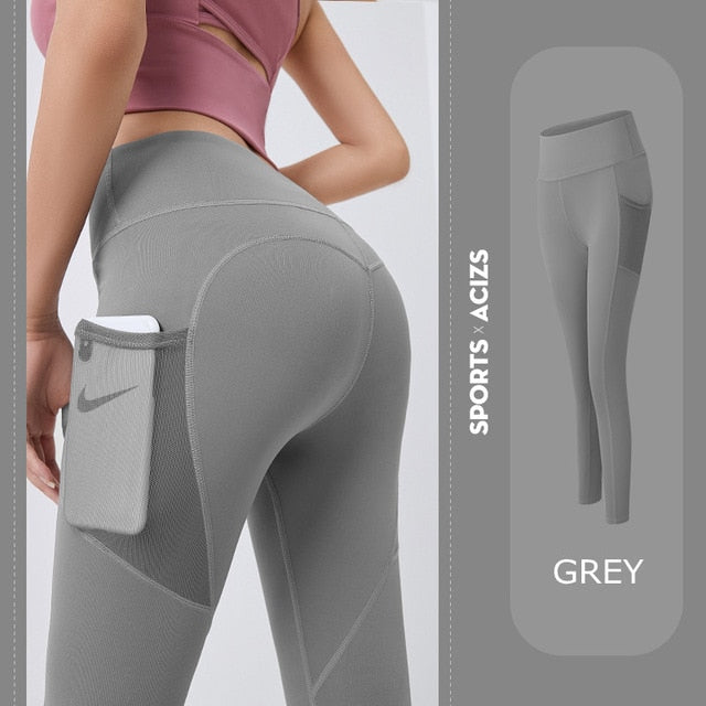 Yoga Pants with Pocket Plus Size Leggings