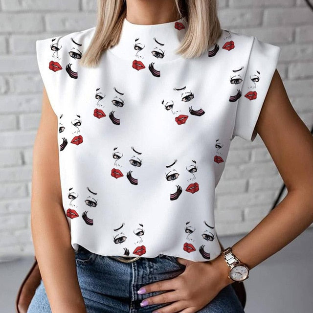 Elegant Long Sleeve Top Casual Blouse