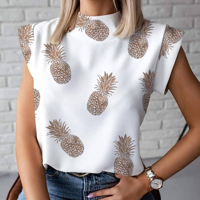 Elegant Long Sleeve Top Casual Blouse