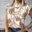 Elegant Long Sleeve Top Casual Blouse