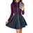Autumn Fashion Leather Dress