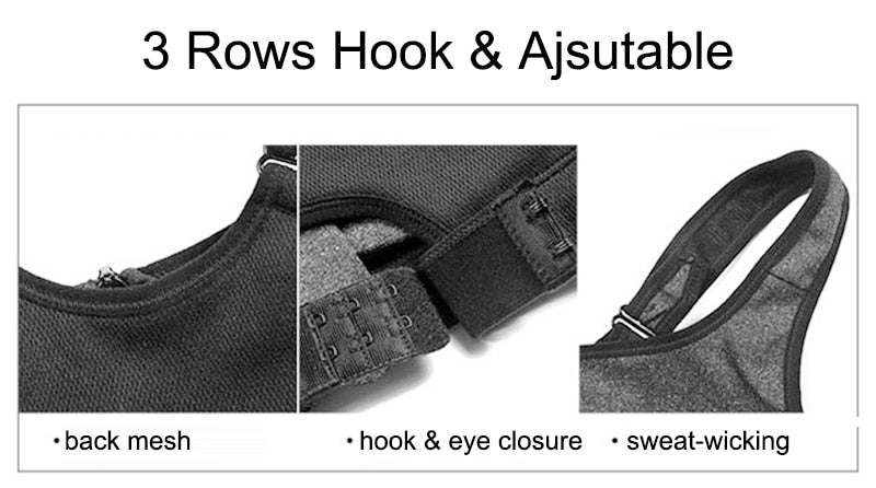 Shockproof Gym Sports Bra