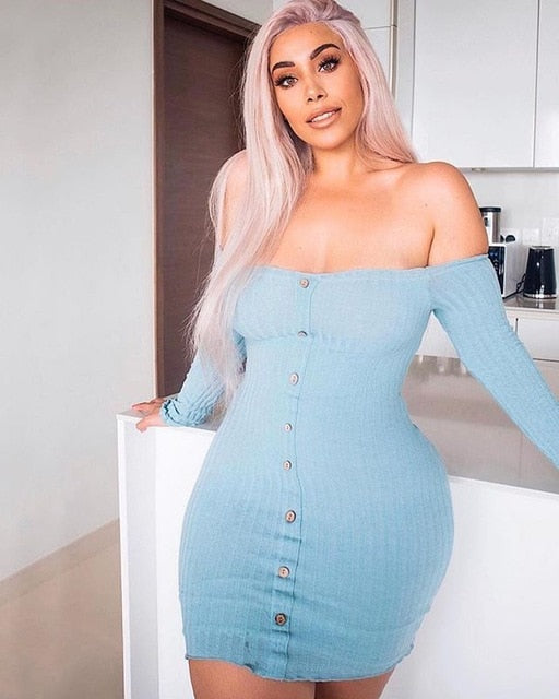 Sexy Bodycon Dresses Mini Party Dress