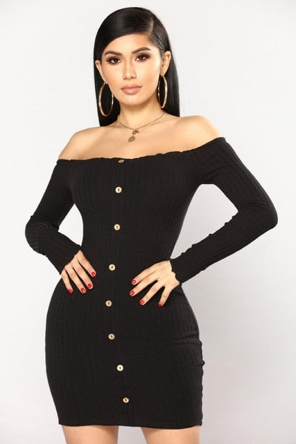 Sexy Bodycon Dresses Mini Party Dress