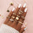 Knuckle BOHO Crystal Star Finger Rings