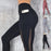 Black Sexy Women Yoga Sport Leggings