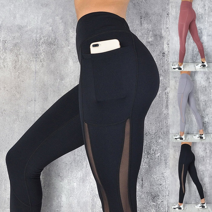 Black Sexy Women Yoga Sport Leggings