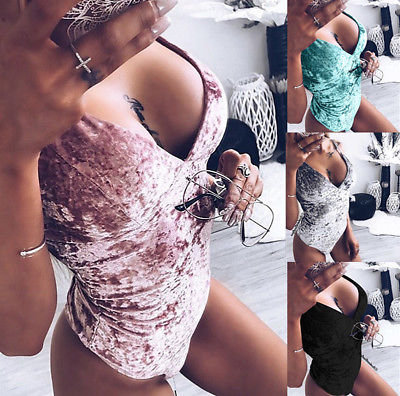 Sexy Velvet Jumpsuit