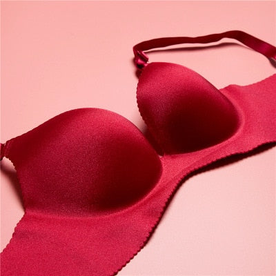 Sexy ABC Cup Seamless Push Up Wireless bra