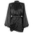 High Collar Sexy Hip Waist Pleated Mini Dress