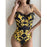 High Cut One Piece Swimsuit