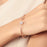 Heart Bow Cuff Bracelet